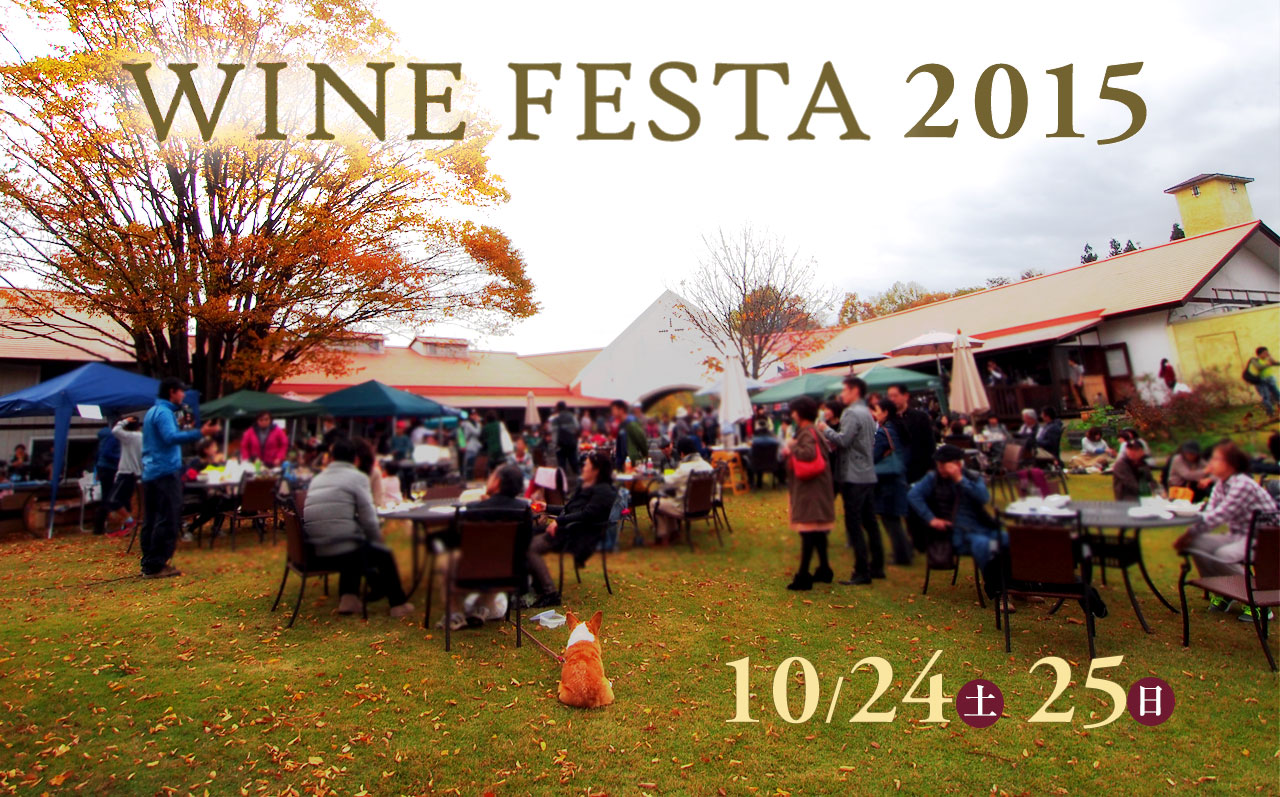 サンルゼールワイナリーにて「WINE FESTA 2015」が開催されます