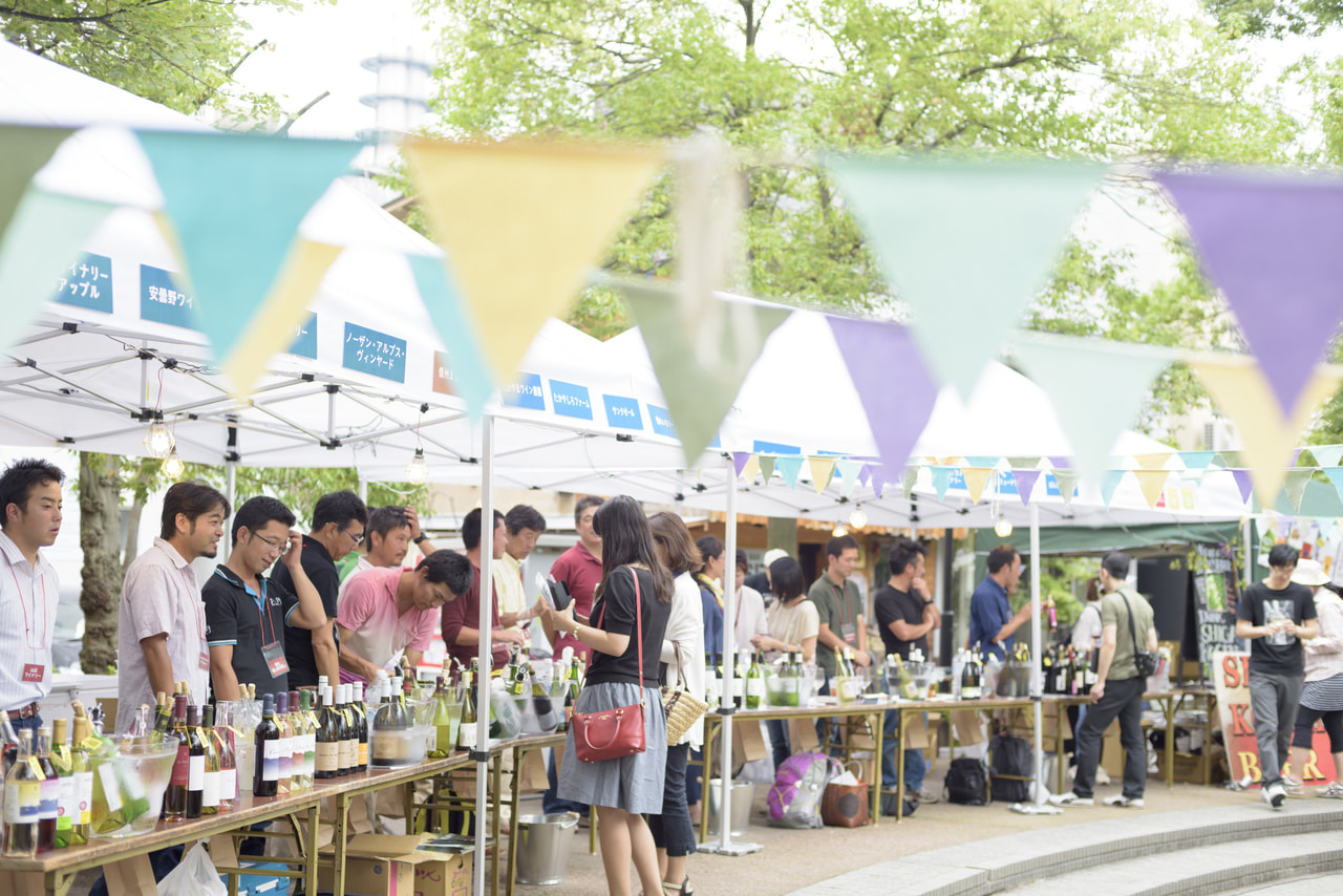 Wine garden in NAGANO、無事開催されました  